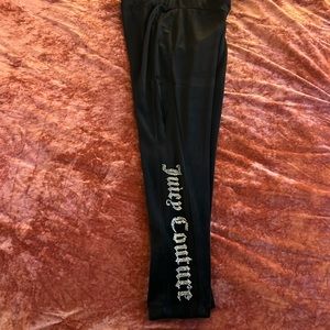 Juicy couture velour leggings.